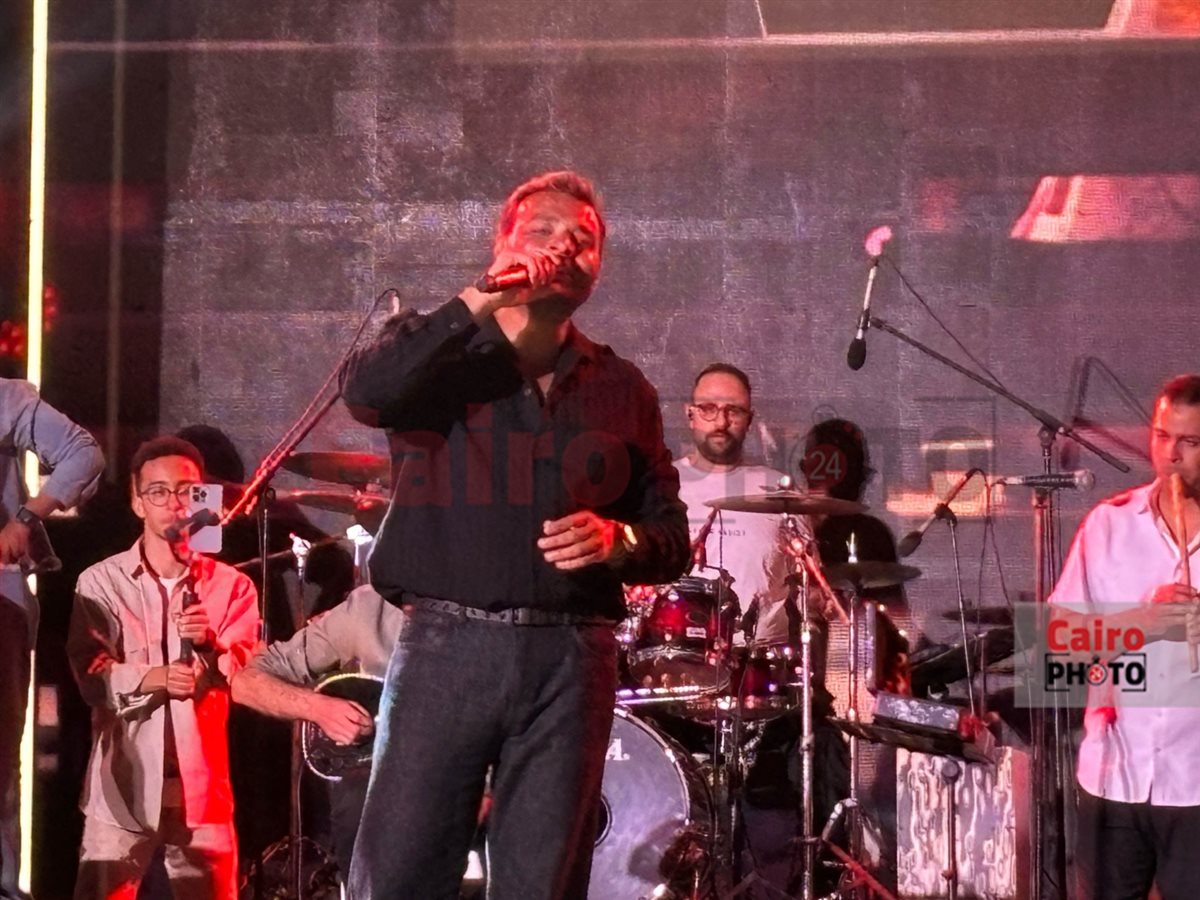 رامي صبري يتألق في حفل فني كبير بمدينتي