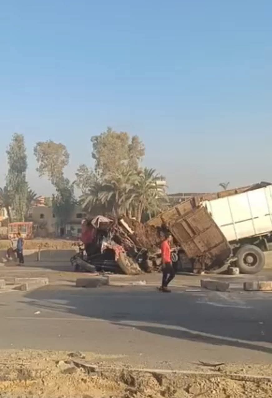 حادث الطريق الإقليمي بالمنوفية