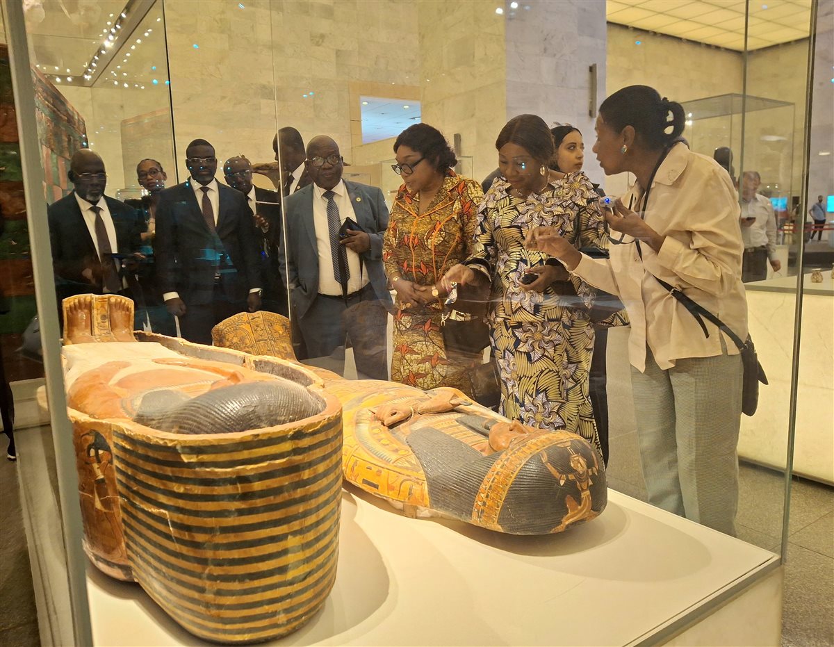 جانب من الزيارة