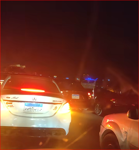 صور من حادث طريق مصر إسكندرية