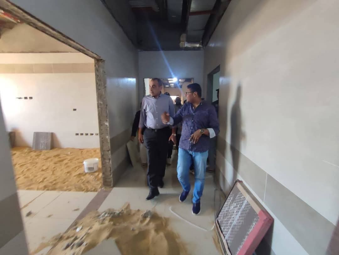 جولة وكيل وزارة الصحة بمستشفى رأس غارب 