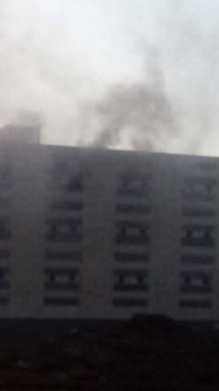 حريق مصنع ببورسعيد 