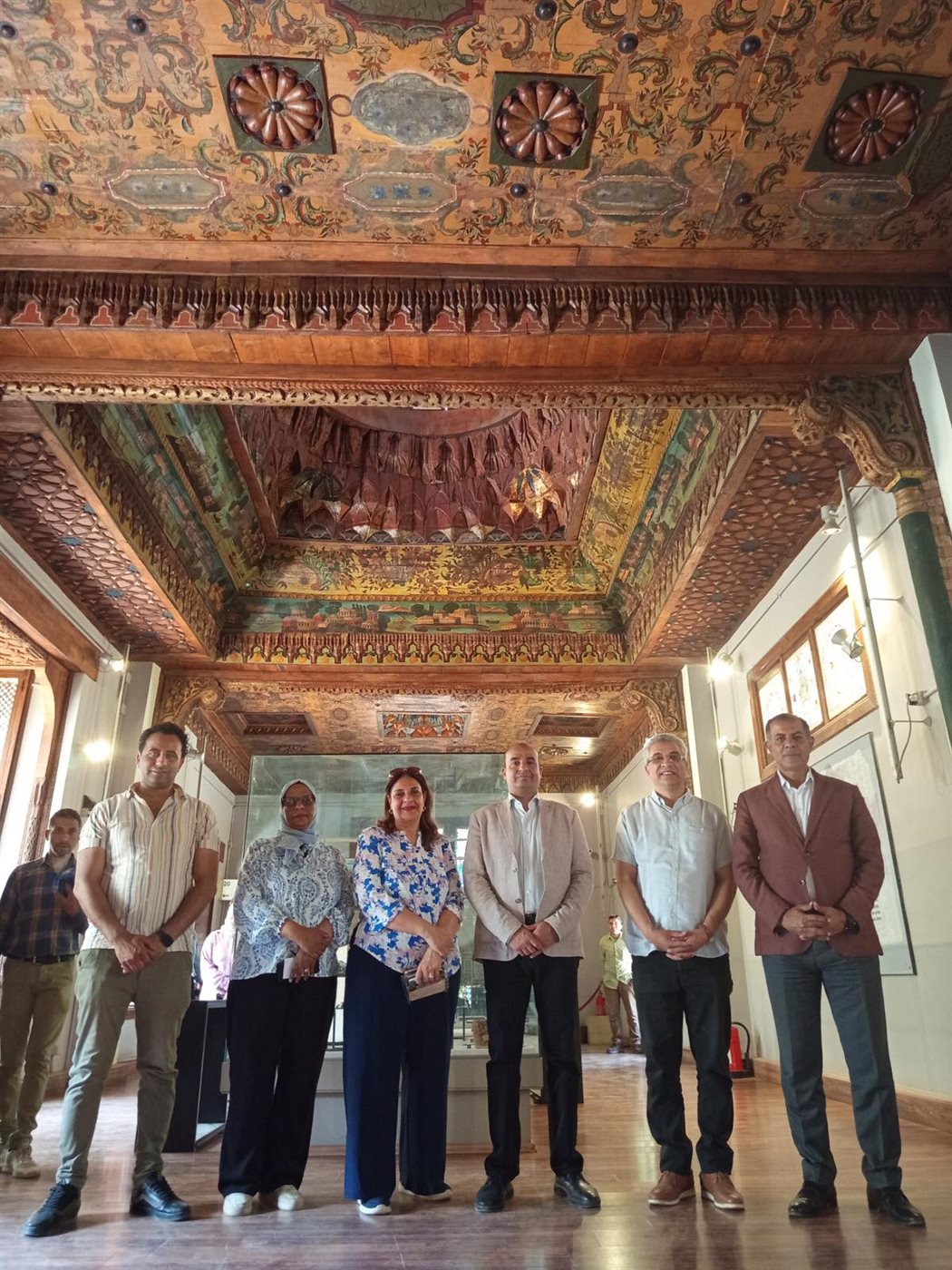 مشروع إضاءة المتحف القبطى بمصر القديمة