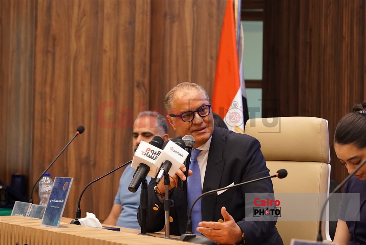 المنتج محمد السعدي في ندوة خاصة لأبطال مسلسل لام شمسية بجامعة MSA