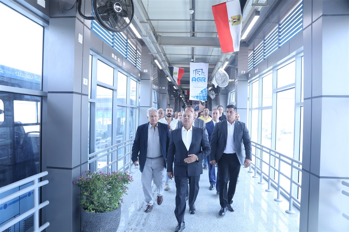 جانب من جولة الوزير على الطريق الدائري