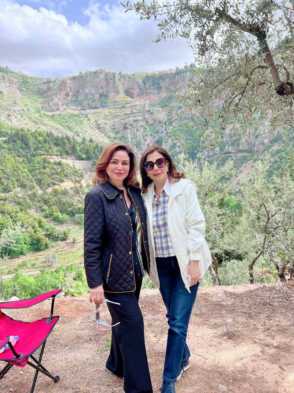  جولة خاصة لـ إلهام شاهين وماجدة الرومي وكلوديا مارشيليان في لبنان