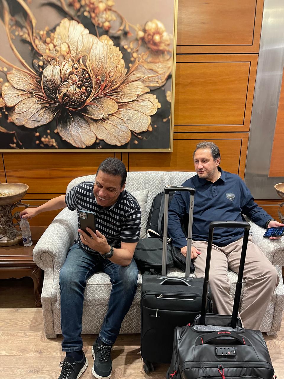 وصول الفوج الأول للرياضيين من ليبيا بقيادة البدري