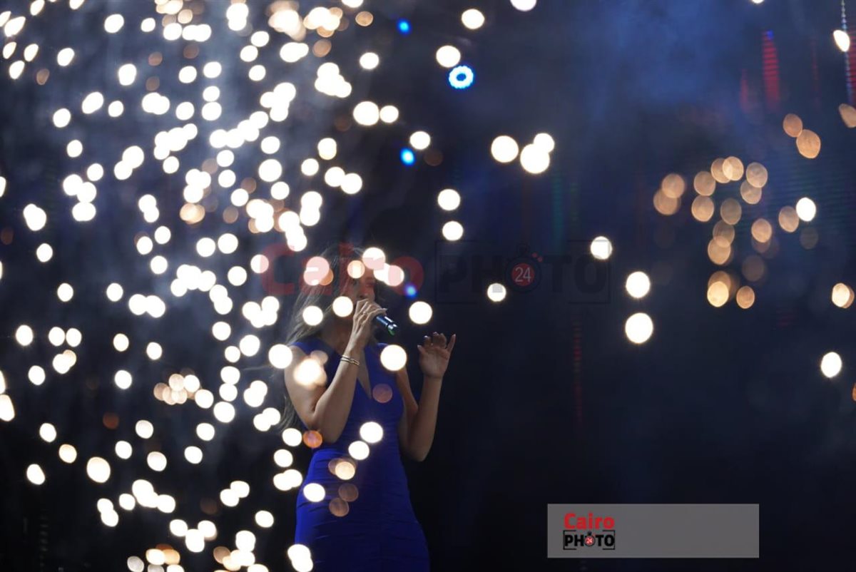 هبة طوجي تتألق في حفلها في مصر بـ هايد بارك
