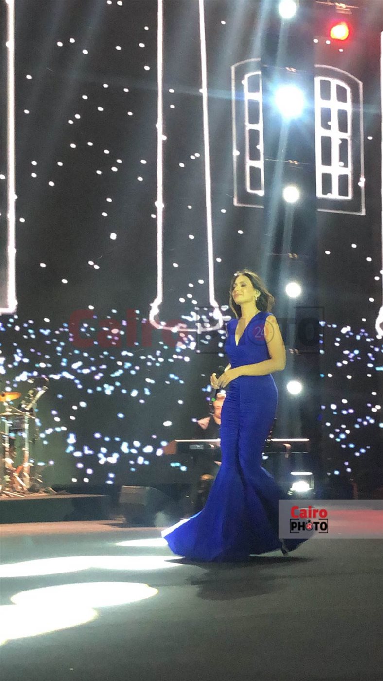 هبة طوجي تتألق في حفلها في مصر بـ هايد بارك