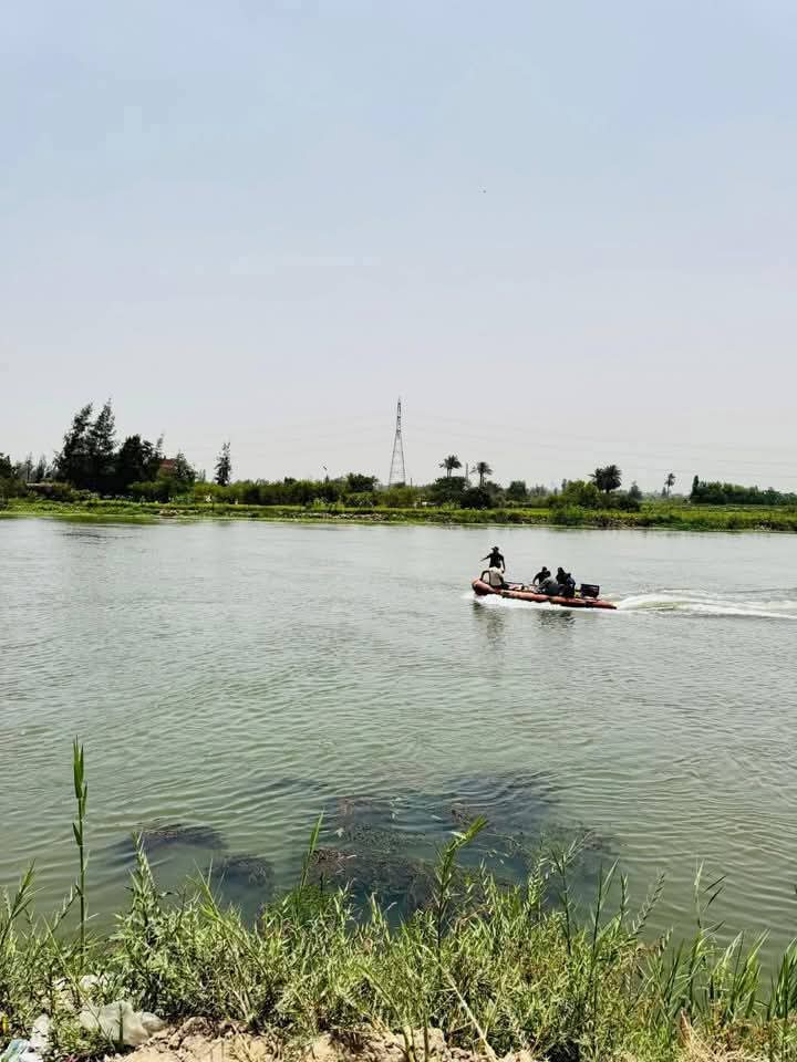 عمليات البحث عن جثمان صبي في مياه قناطر بولين بالبحيرة 