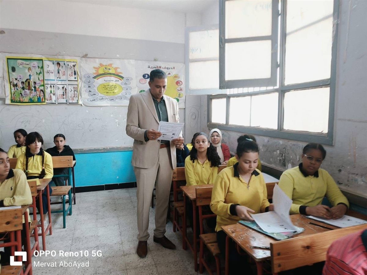 جولة وكيل وزارة التعليم في الجيزة