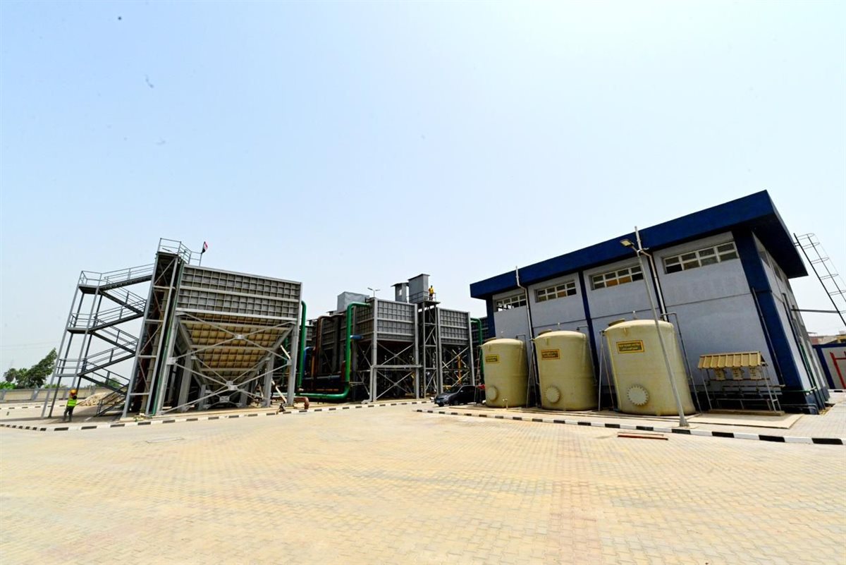  محطة مياه منشأة القناطر 