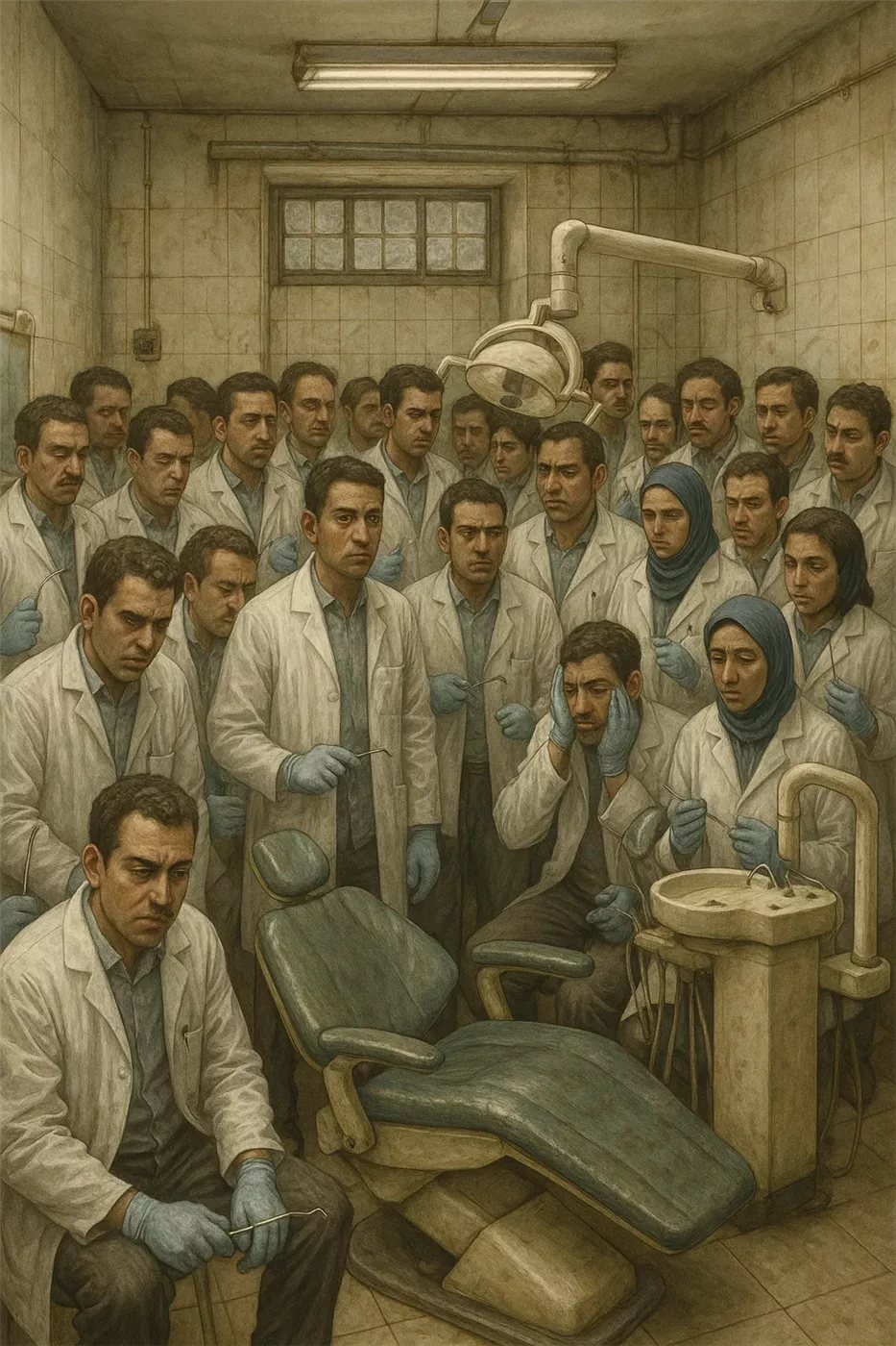 تعبيرية عن أزمة أطباء الأسنان