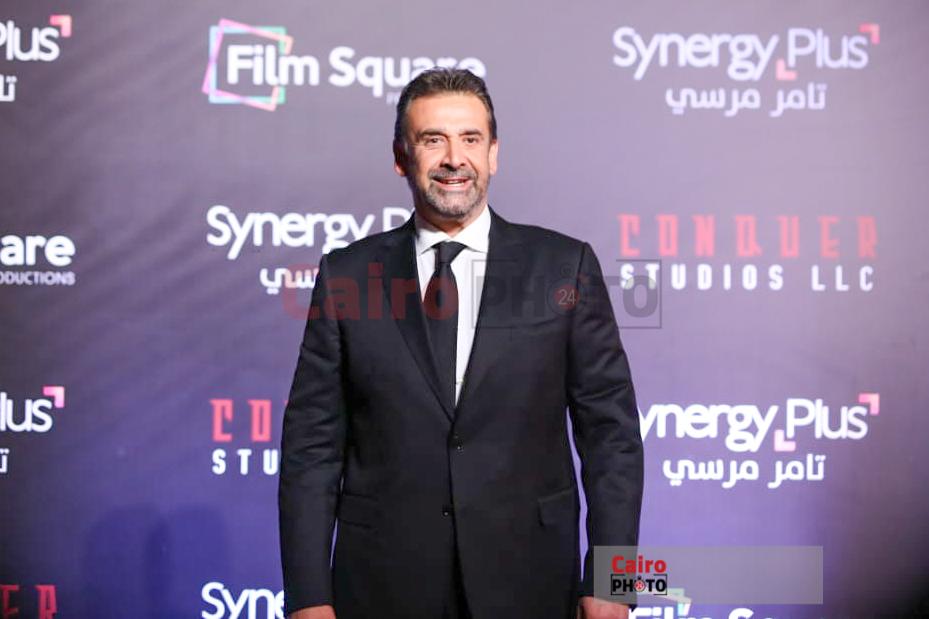 كريم عبد العزيز في العرض الخاص لفيلم المشروع X