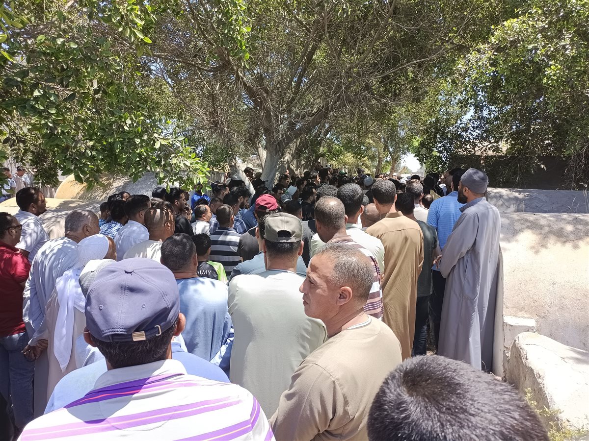 تشييع جثمان ممرض البحيرة المتوفي أثناء تأدية عمله بمستشفى دمنهور التعليمي