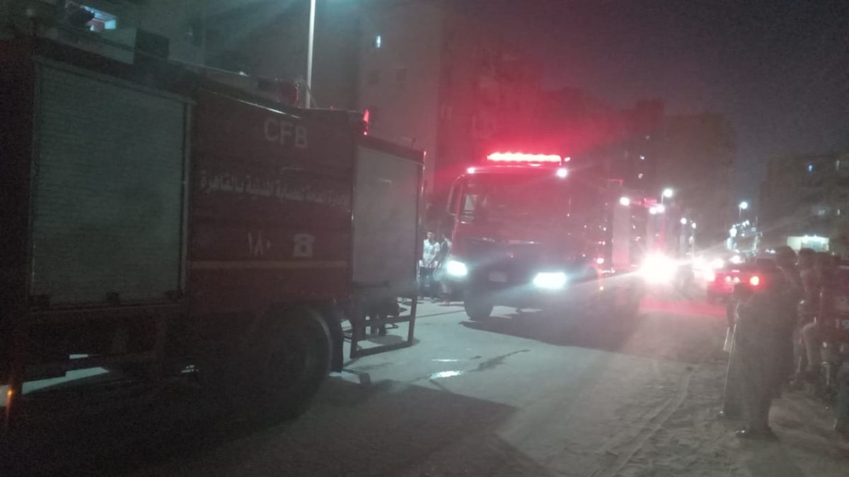 اندلاع حريق داخل شقة سكنية بمدينة نصر
