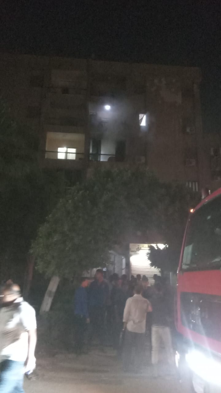اندلاع حريق داخل شقة سكنية بمدينة نصر