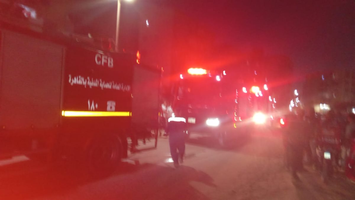 اندلاع حريق داخل شقة سكنية بمدينة نصر
