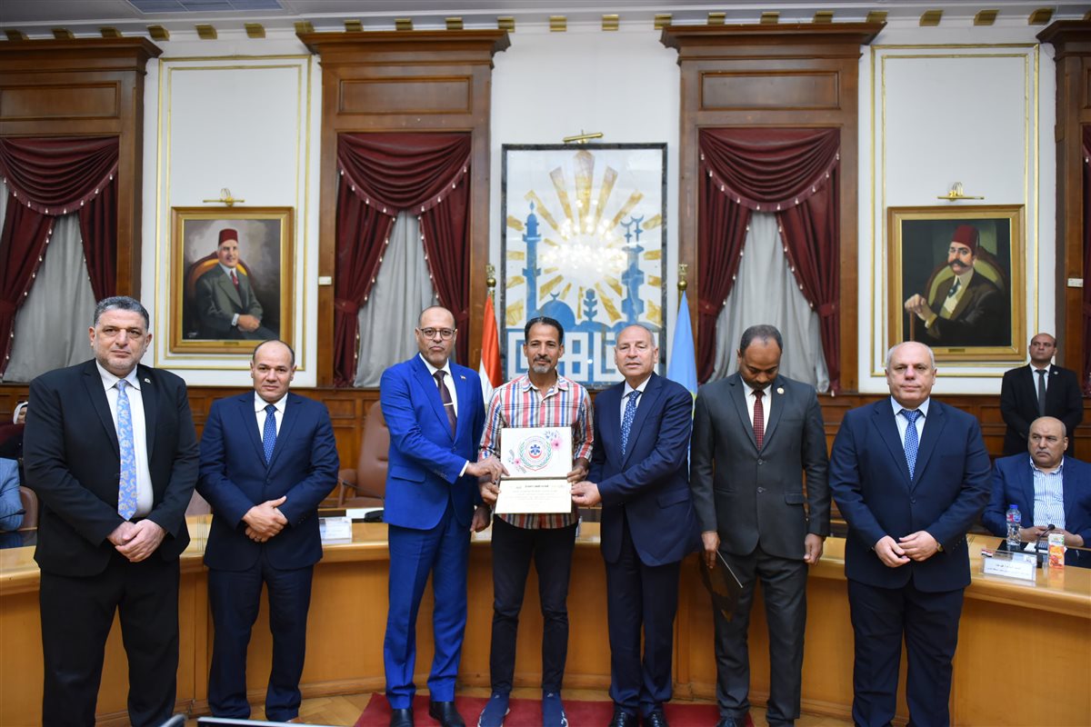 جانب من التكريم