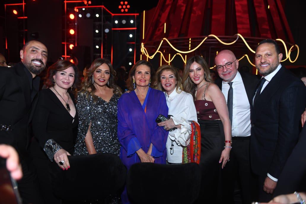 كل النجوم والشخصيات العامة في حفل زفاف ابنة رجل الأعمال باسل سماقية