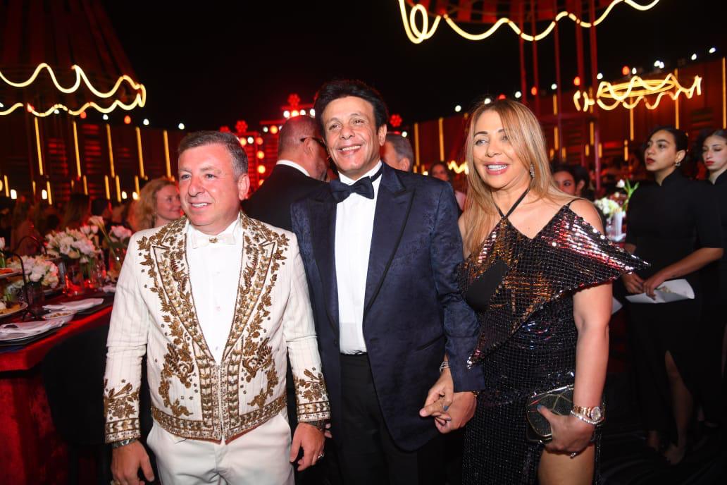 باسل سماقية في حفل خطوبة ابنته