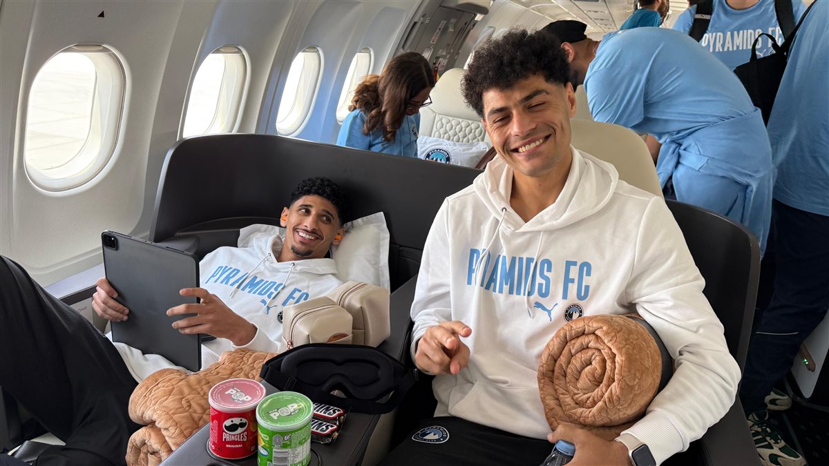 سفر لاعبو بيراميدز