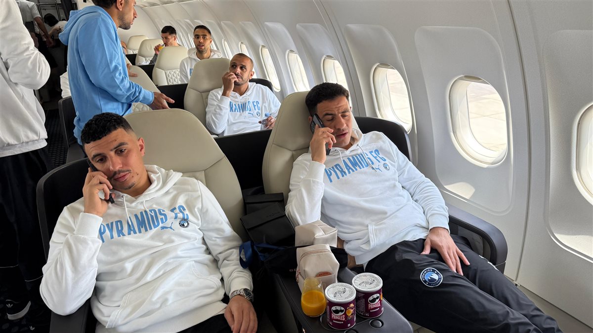 سفر لاعبو بيراميدز