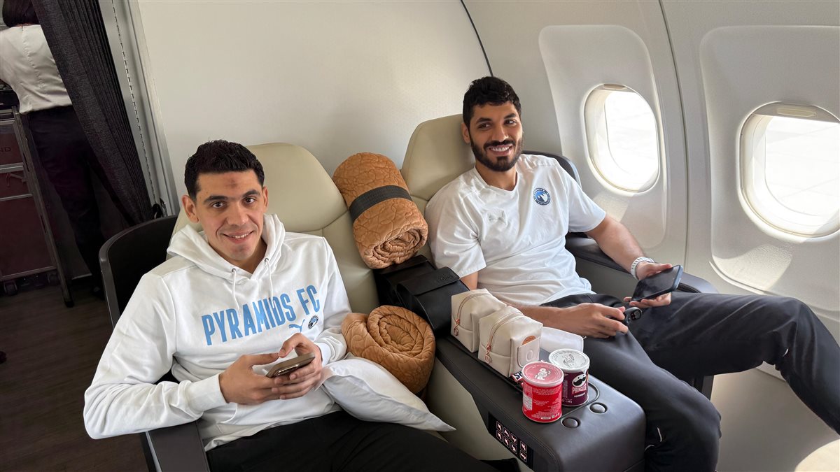 سفر لاعبو بيراميدز