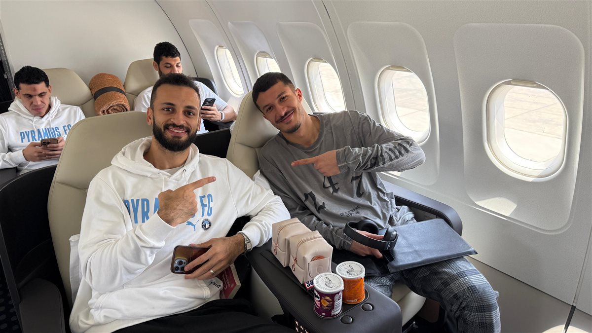 سفر لاعبو بيراميدز