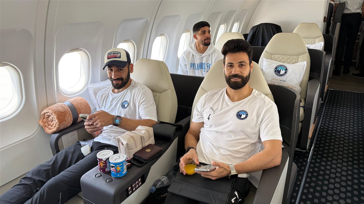 سفر لاعبو بيراميدز