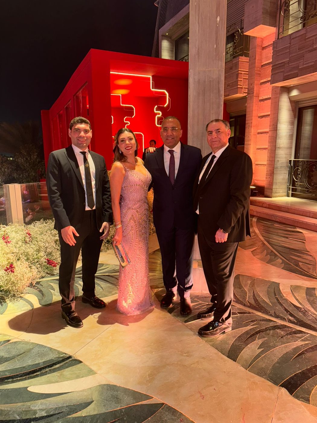 خطوبة ابنة رجل الأعمال باسل سماقية