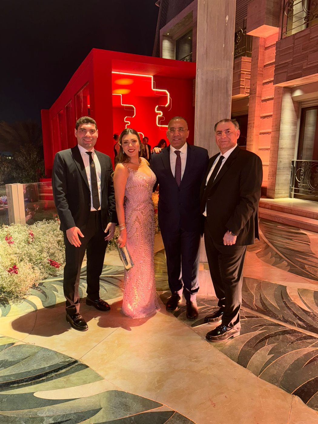 خطوبة ابنة رجل الأعمال باسل سماقية