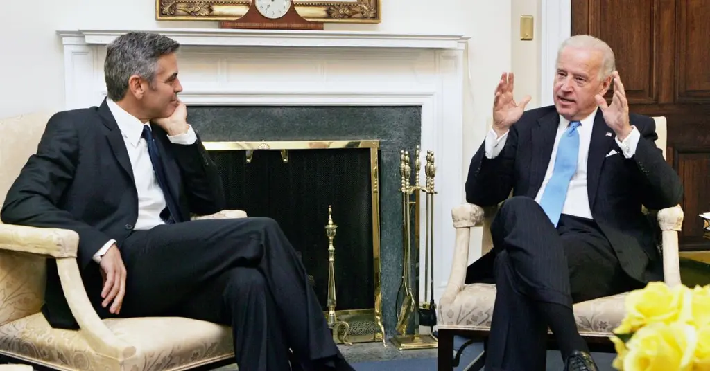 بايدن وكلوني