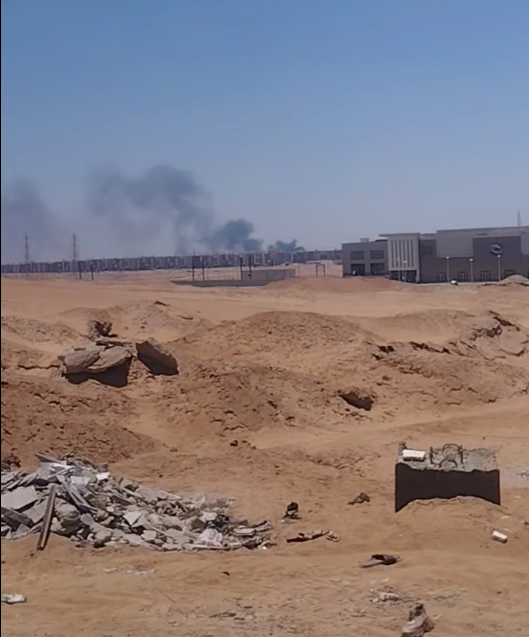 حريق مصنع عطور بالمنطقة الصناعية