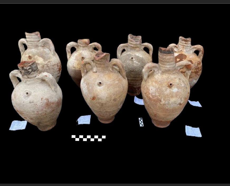 اكتشاف مبني أثري