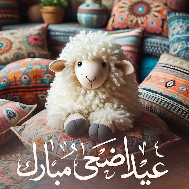 بطاقة تهنئة جاهزة لعيد الأضحى