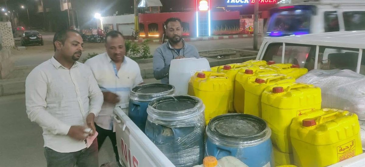 حملات تموينية بأسواق الاقصر