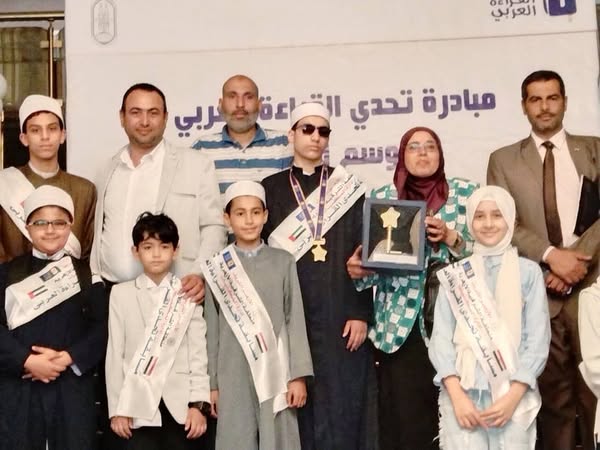 الطالب محمد الشحات بالشرقية الأزهرية يفوز المركز الأول فى مسابقة تحدى القراءة العربى فئه ذوي الهمم