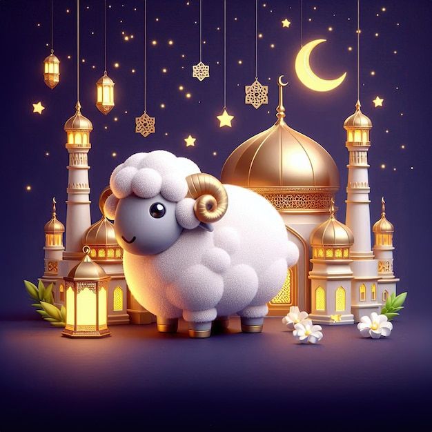 تهنئة عيد الأضحى بالصور