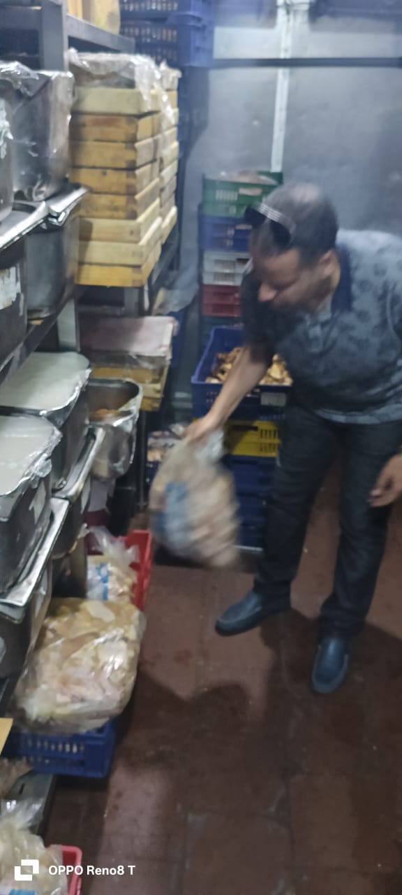 ضبط أطنان اللحوم والدواجن الفاسدة 