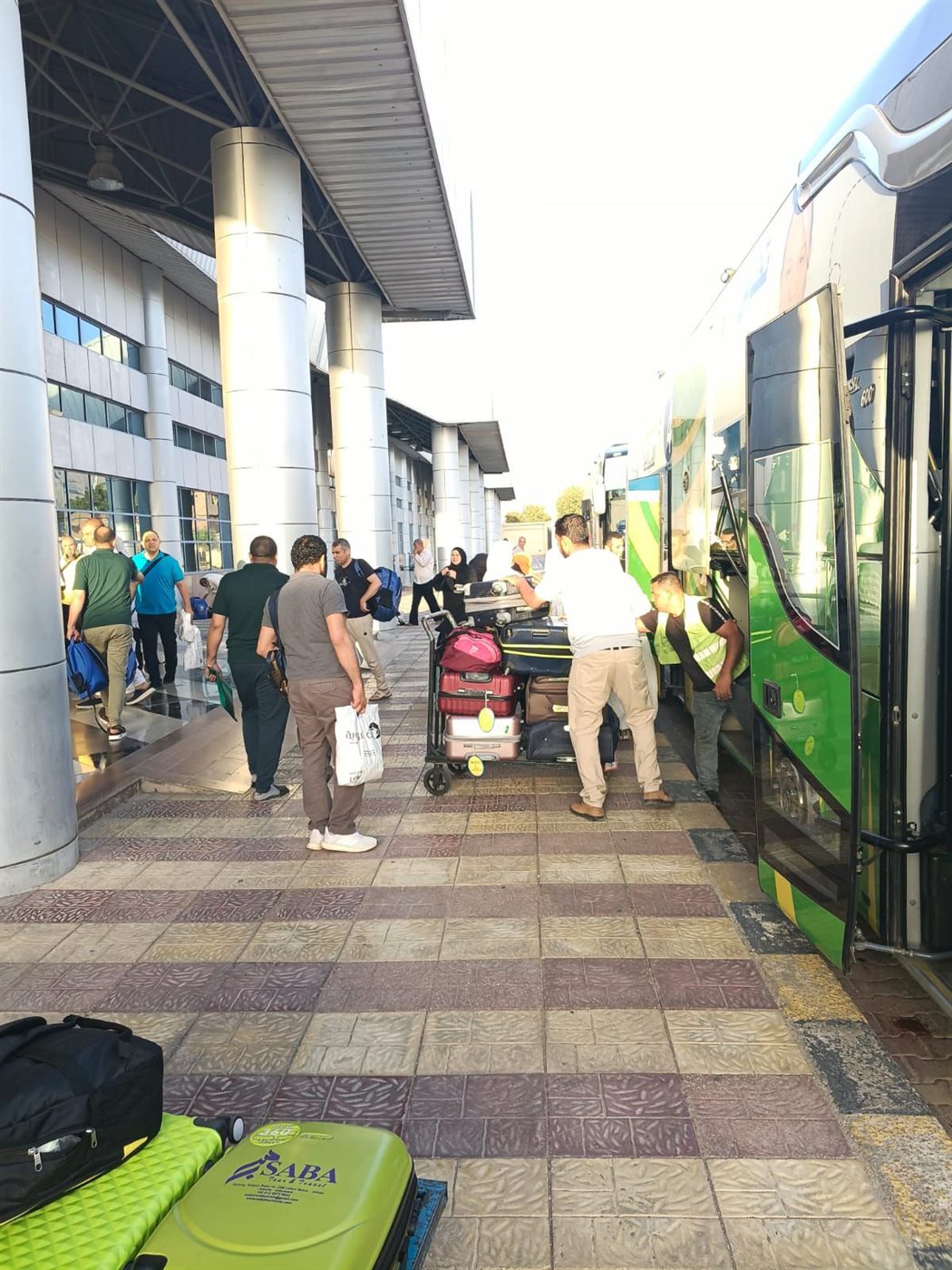 سفر الفوج الثامن من الحجاج  عبر ميناء نويبع 