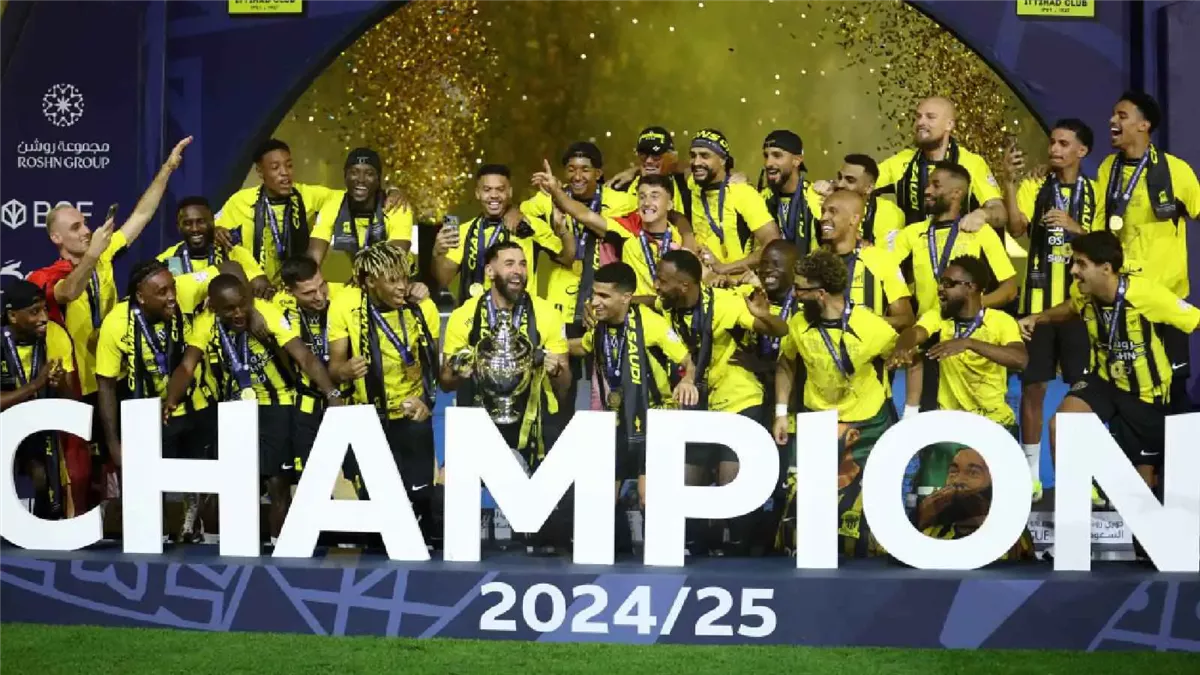 تتويج اتحاد جدة بدوري روشن