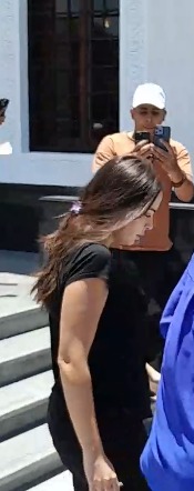 وصول جثمان جدة وئام مجدي لمسجد فاطمة الشربتلي