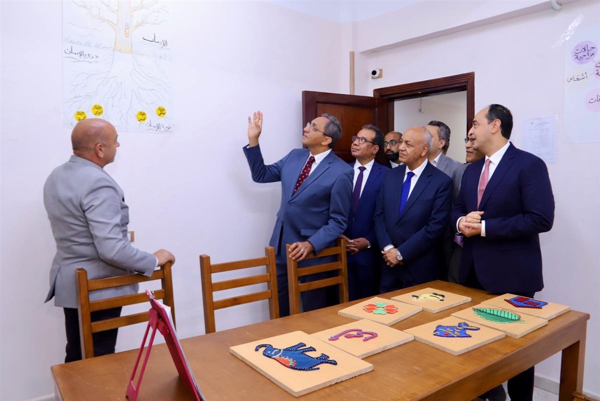 الجولة التفقدية بمركز العزيمة في قنا