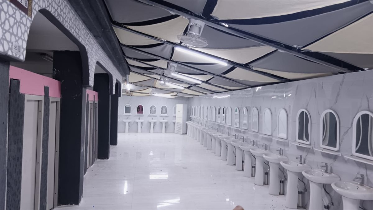 جانب من التجهيزات