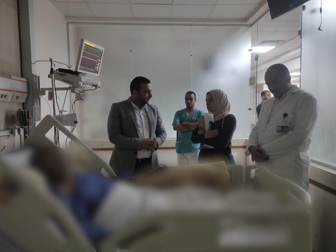 جولات تفقدية لمدير هيئة الرعاية الصحية