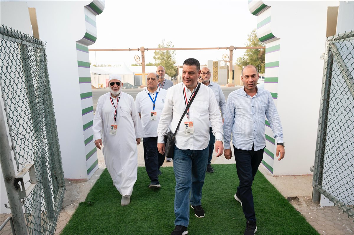 بعثة حج الجمعيات الأهلية تجري معاينة ميدانية لمخيمات الحجاج في عرفات ومنى