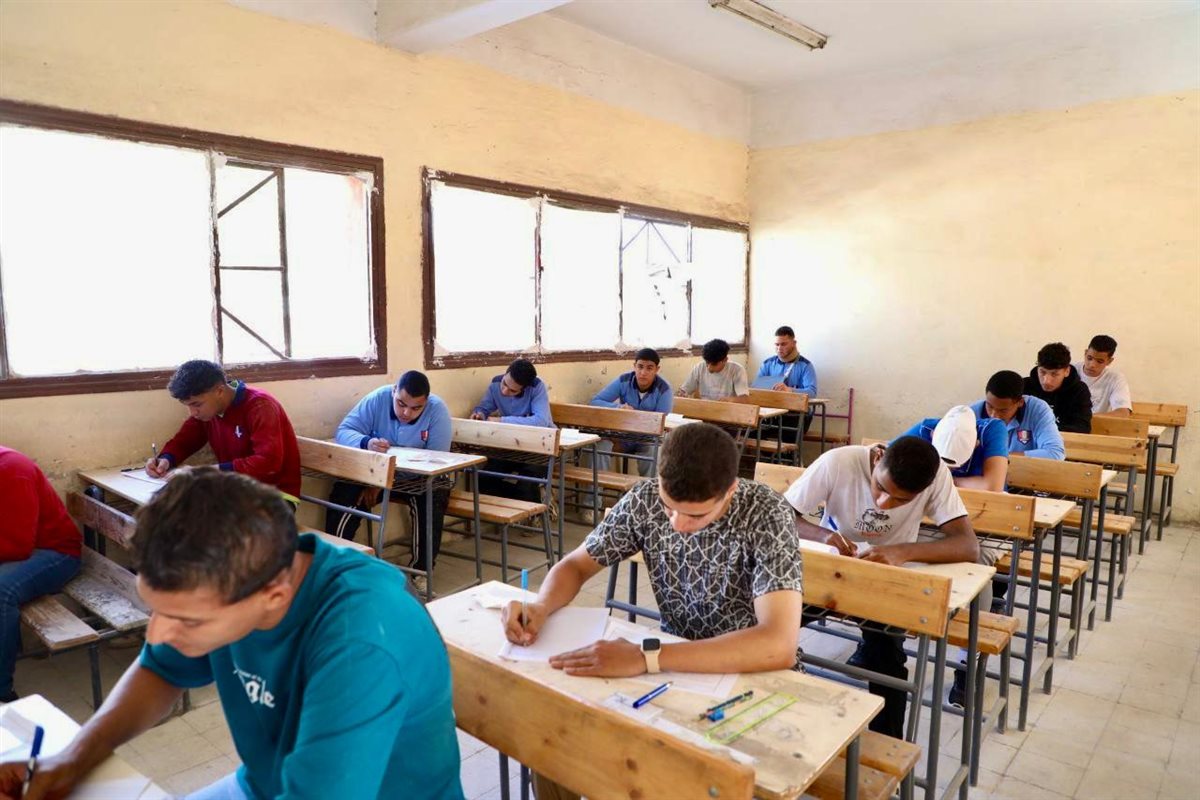  انتظام لجان امتحانات الدبلومات الفنية 2025 اليوم