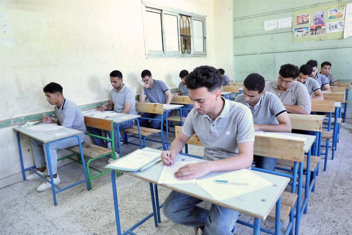  انتظام لجان امتحانات الدبلومات الفنية 2025 اليوم