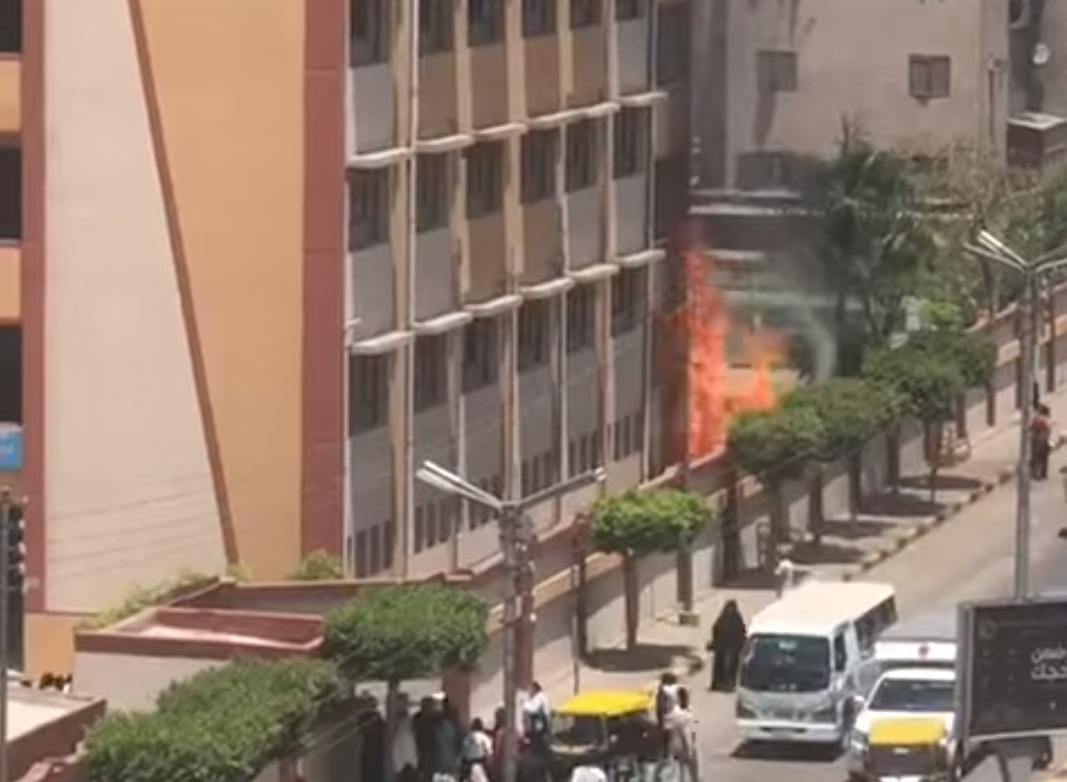 حريق محدود بدسوق